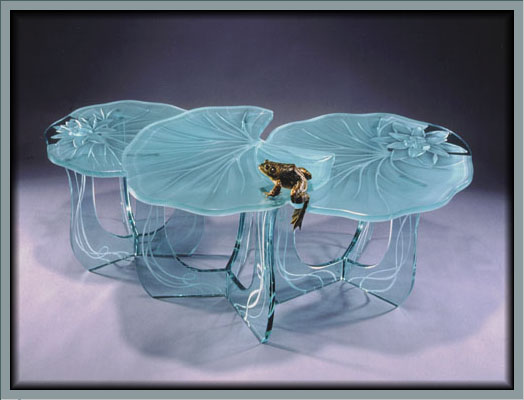 “Lily Pads” coffee table