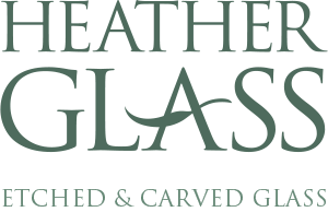 Examples of etched and carved glass