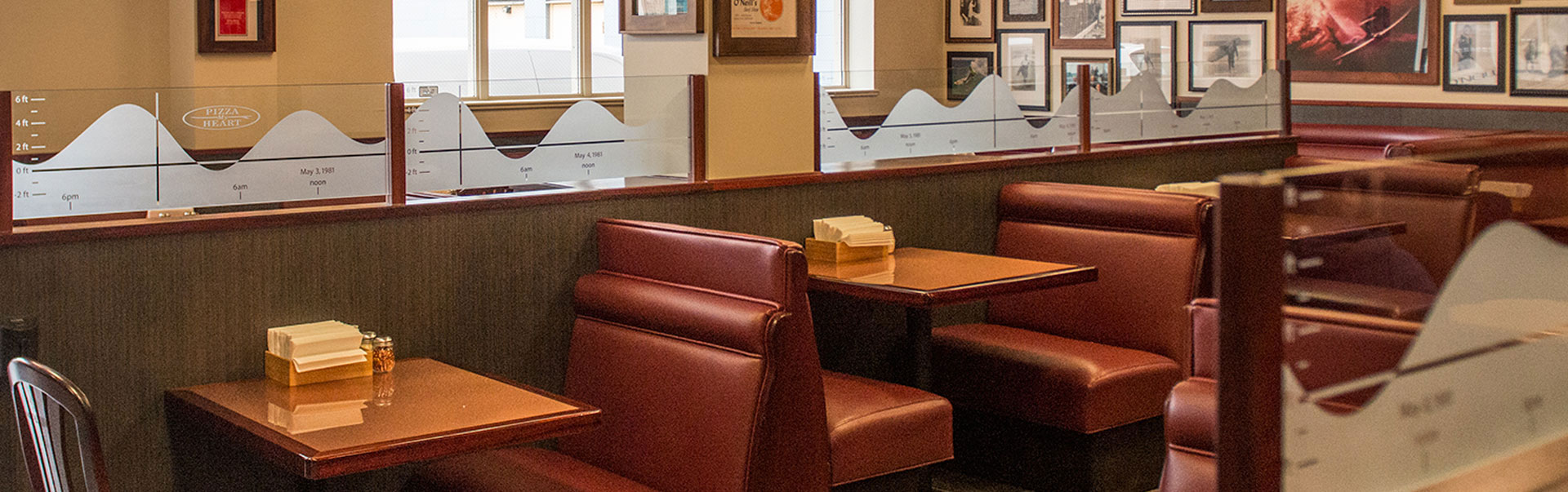 Commercial Etched Glass Commercial Etched Glass at Pizza My Heart
