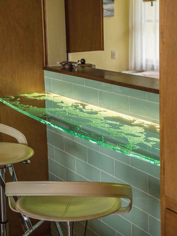Etched Glass Counter Tops Glass Bar Top Artfully Created By